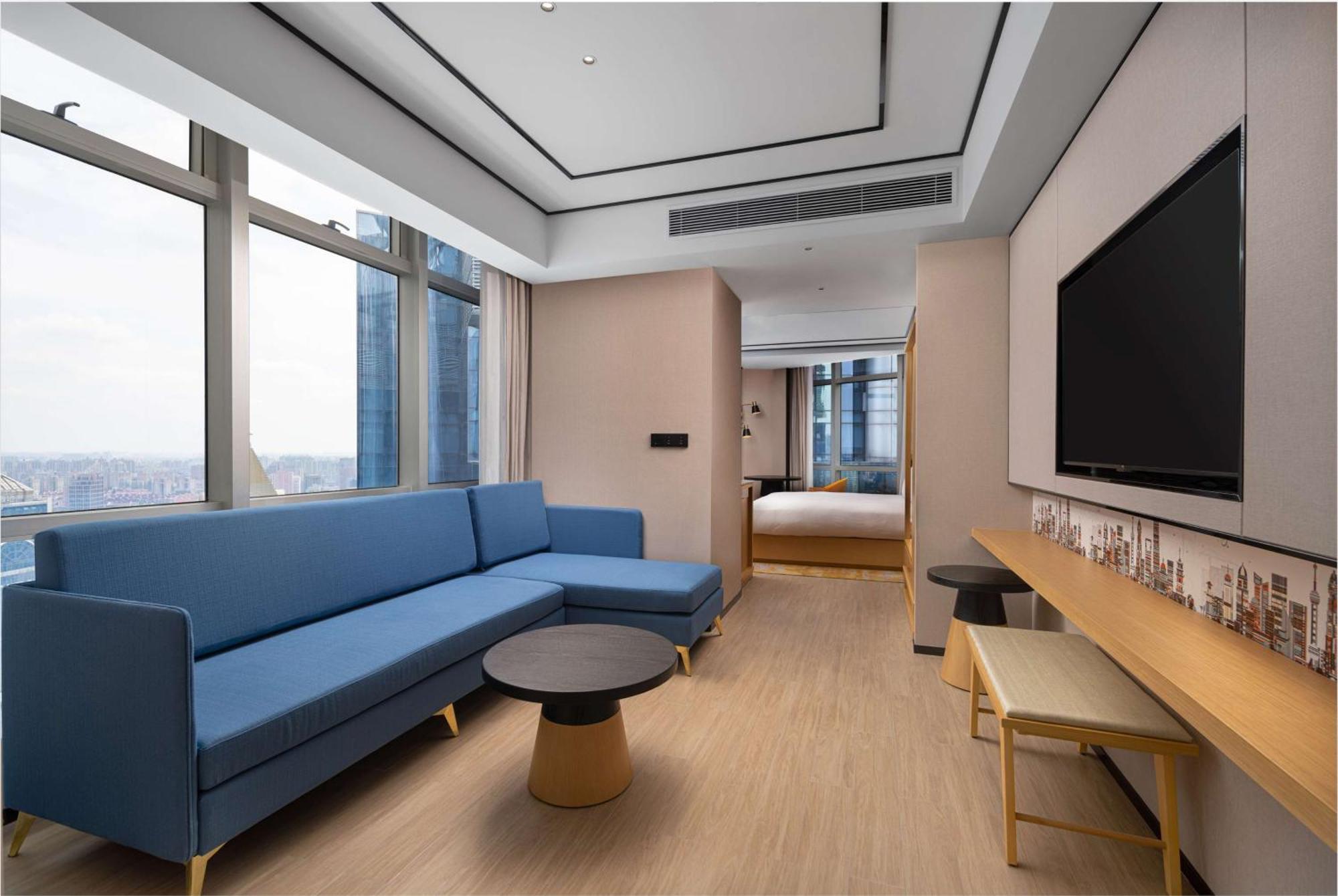 Hilton Garden Inn Shanghai Lujiazui Eksteriør billede